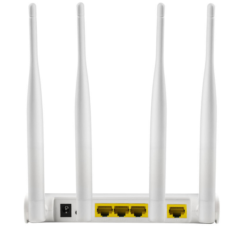 مودم 4G LTE نتربیت مدل NW-431F با پشتیبانی از استاندارد Wi-Fi 4، سرعت 300Mbps در باند 2.4GHz، چهار پورت LAN برای اتصال سیمی پایدار و منبع تغذیه آداپتور برق