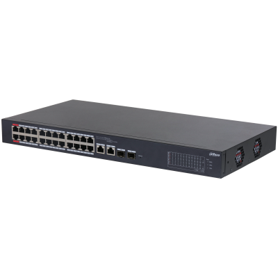 سوئیچ دسکتاپ مدیریتی ابری ۲۶ پورت با ۲۴ پورت CS4226-24ET-240 داهوا