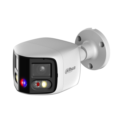 دوربین شبکه با فاصله کانونی ثابت و قابلیت اتصال به دو دوربین IPC-PFW3849S-A180-AS-PV